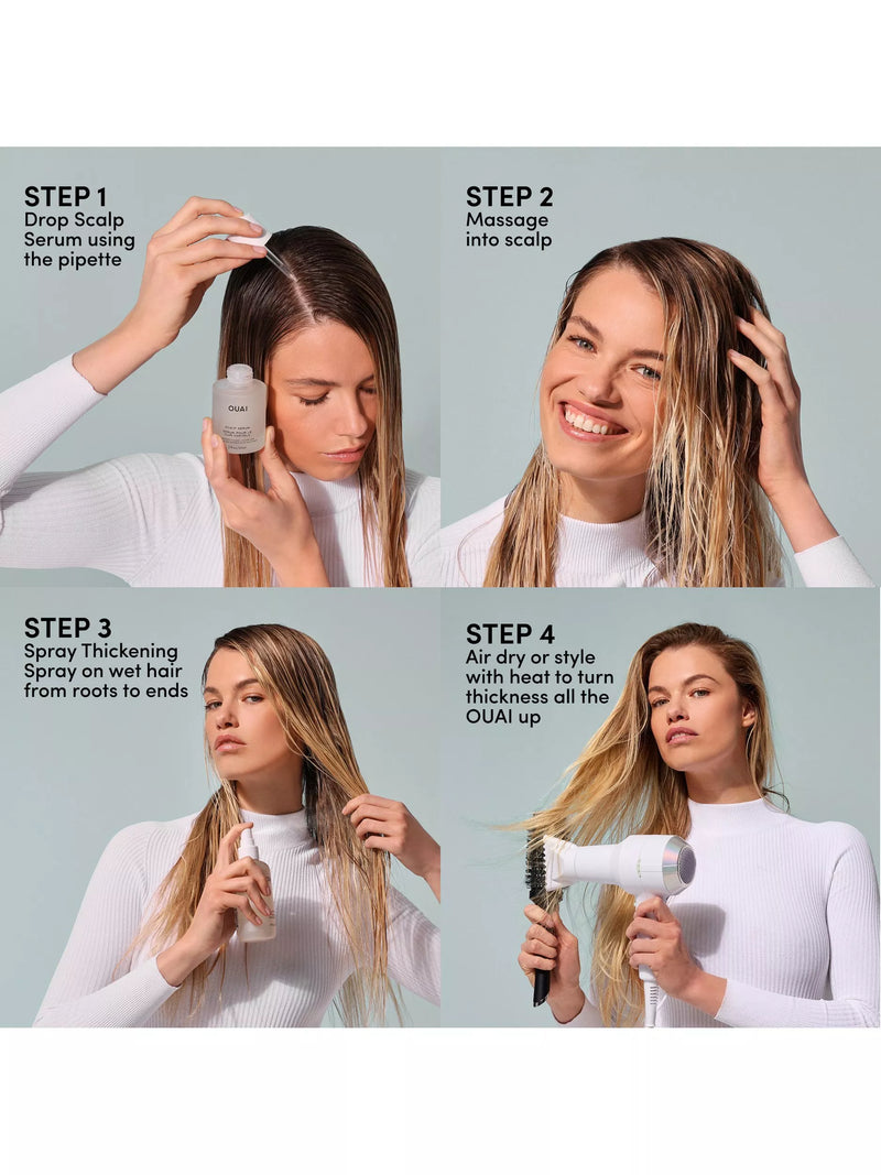 OUAI Thickening Spray 177ml, imported from the UK