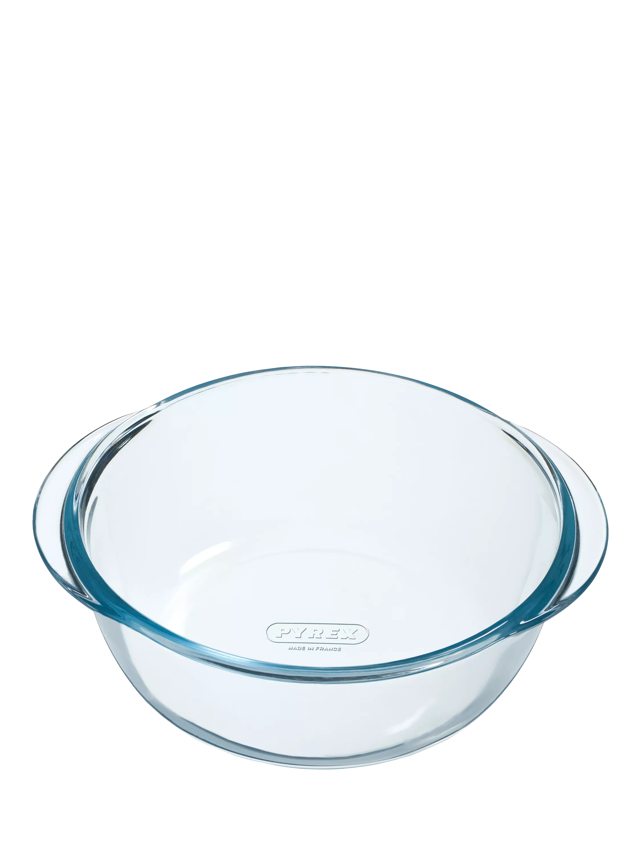 Pyrex glass air fryer dish round clear 18cm - British product