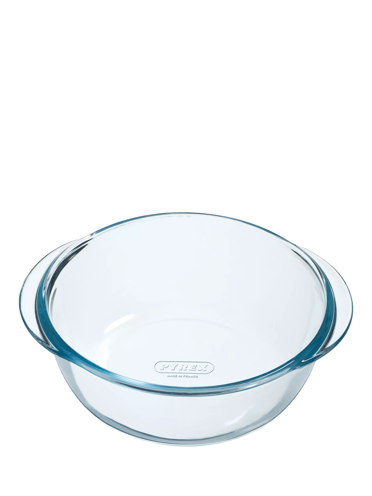 Pyrex glass air fryer dish round clear 18cm - British product