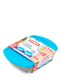 Pyrex glass dish set 2 piece blue - British product