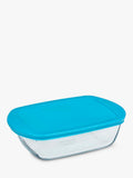 Pyrex glass dish set 2 piece blue - British product