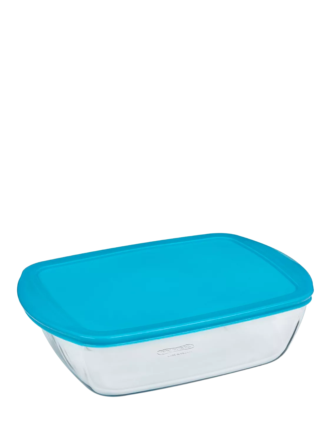 Pyrex glass dish set 2 piece blue - British product