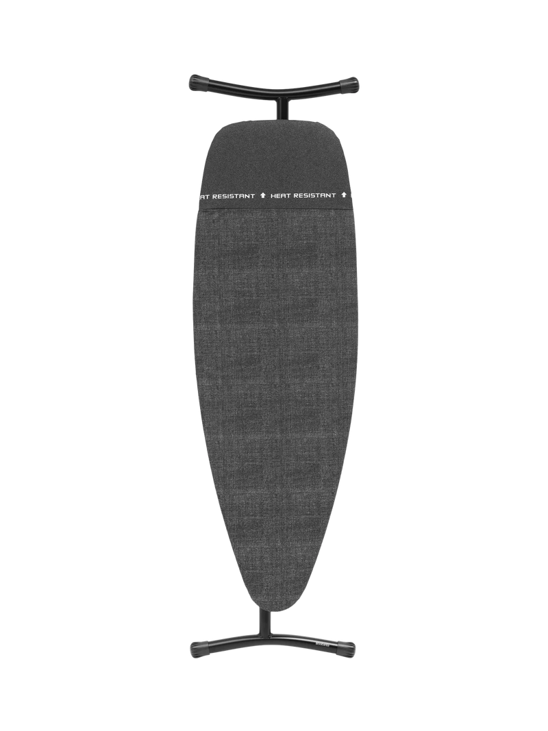 Brabantia Fairtrade ironing board 135x45cm denim black, imported from the UK
