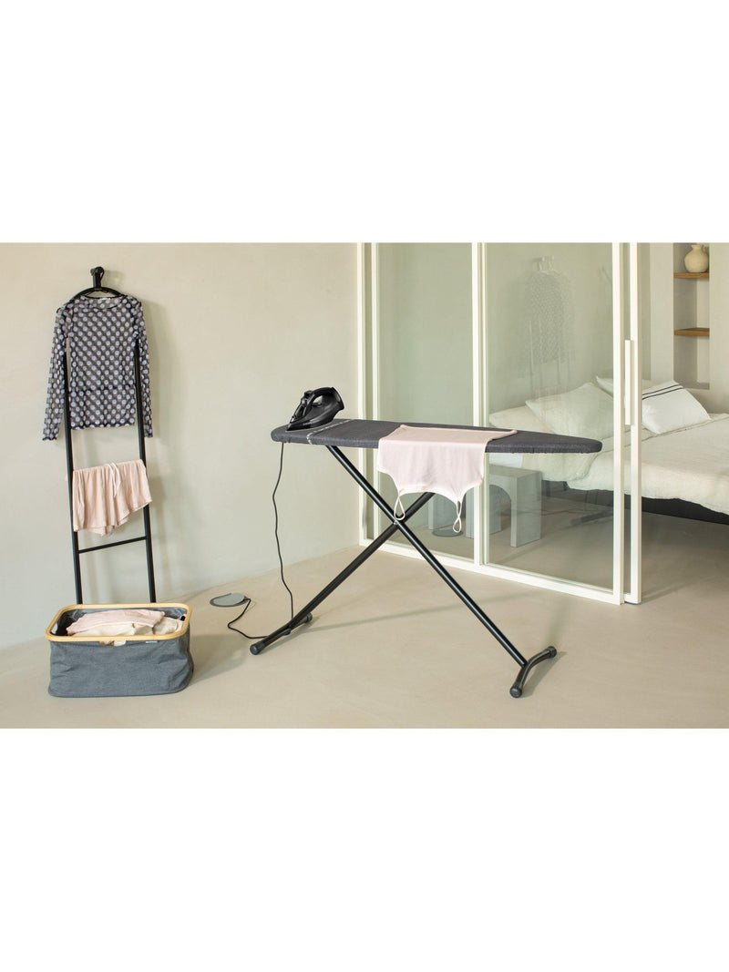 Brabantia Fairtrade ironing board 135x45cm denim black, imported from the UK