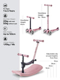 Micro Scooters Mini Micro 4-in-1 with indoor rocker (British brand)
