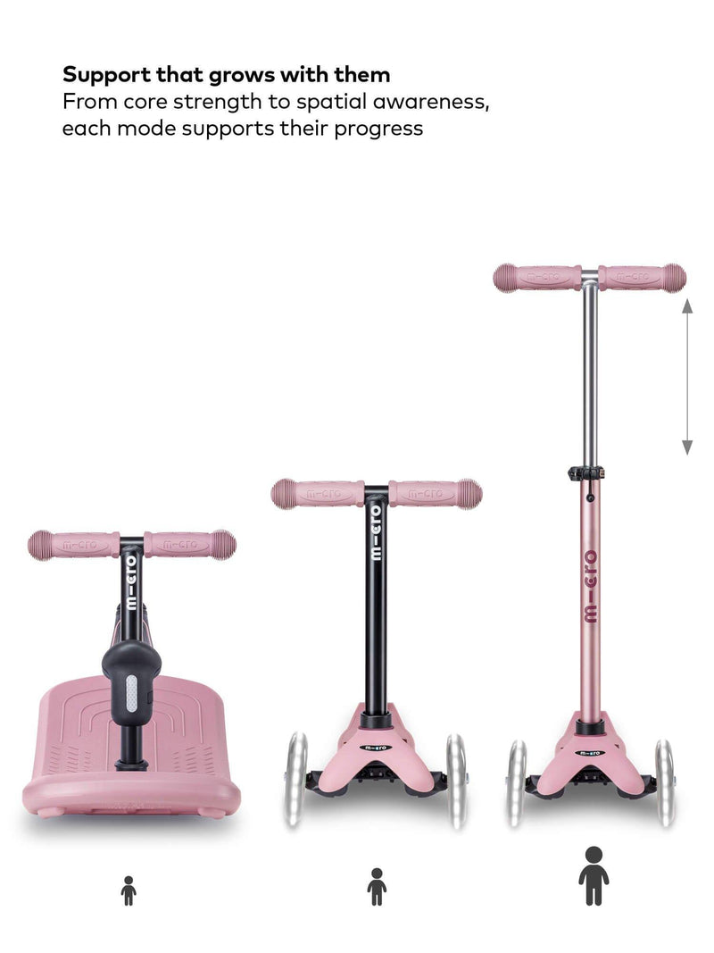 Micro Scooters Mini Micro 4-in-1 with indoor rocker (British brand)
