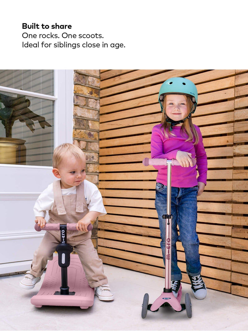 Micro Scooters Mini Micro 4-in-1 with indoor rocker (British brand)
