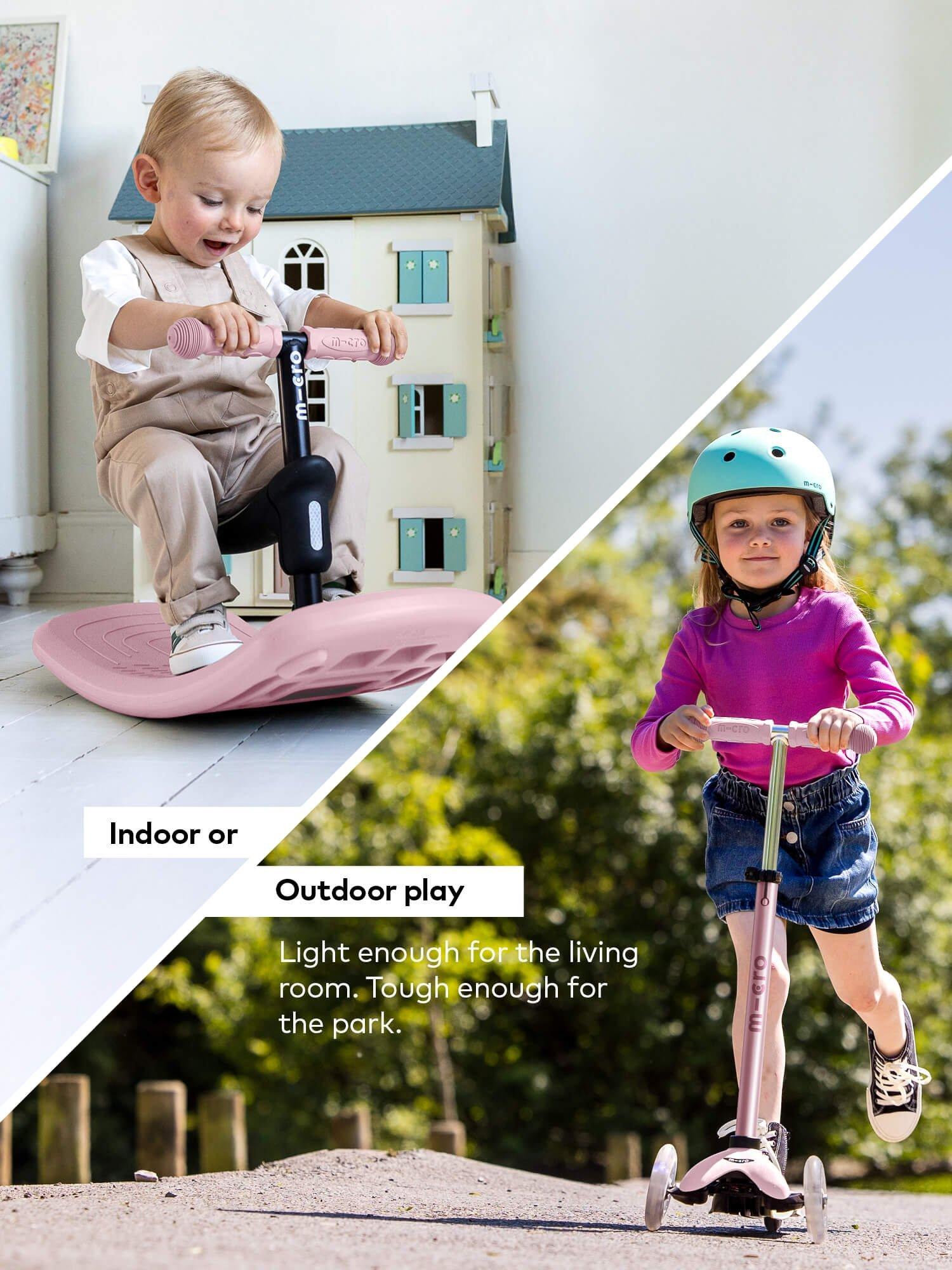 Micro Scooters Mini Micro 4-in-1 with indoor rocker (British brand)