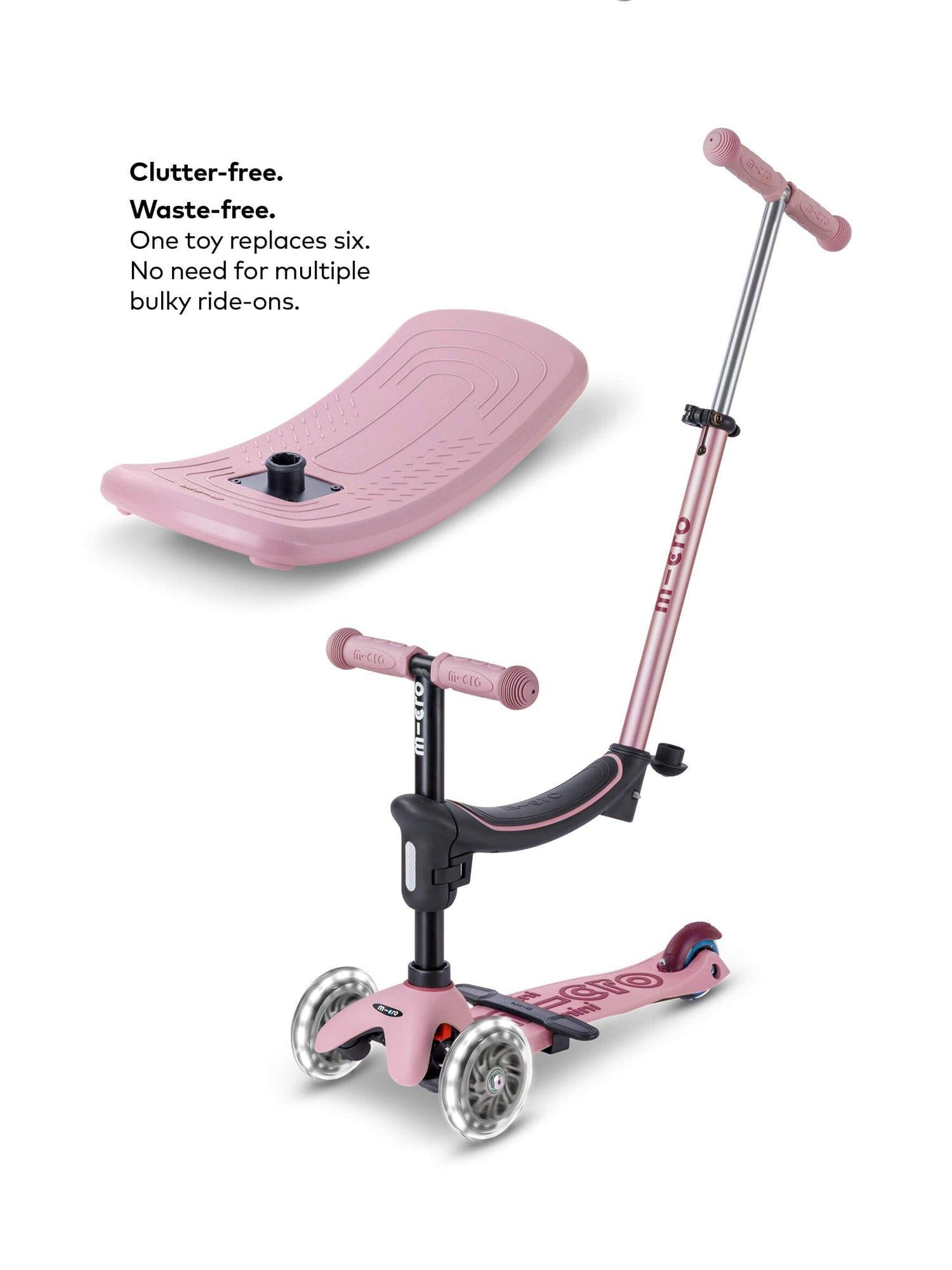 Micro Scooters Mini Micro 4-in-1 with indoor rocker (British brand)