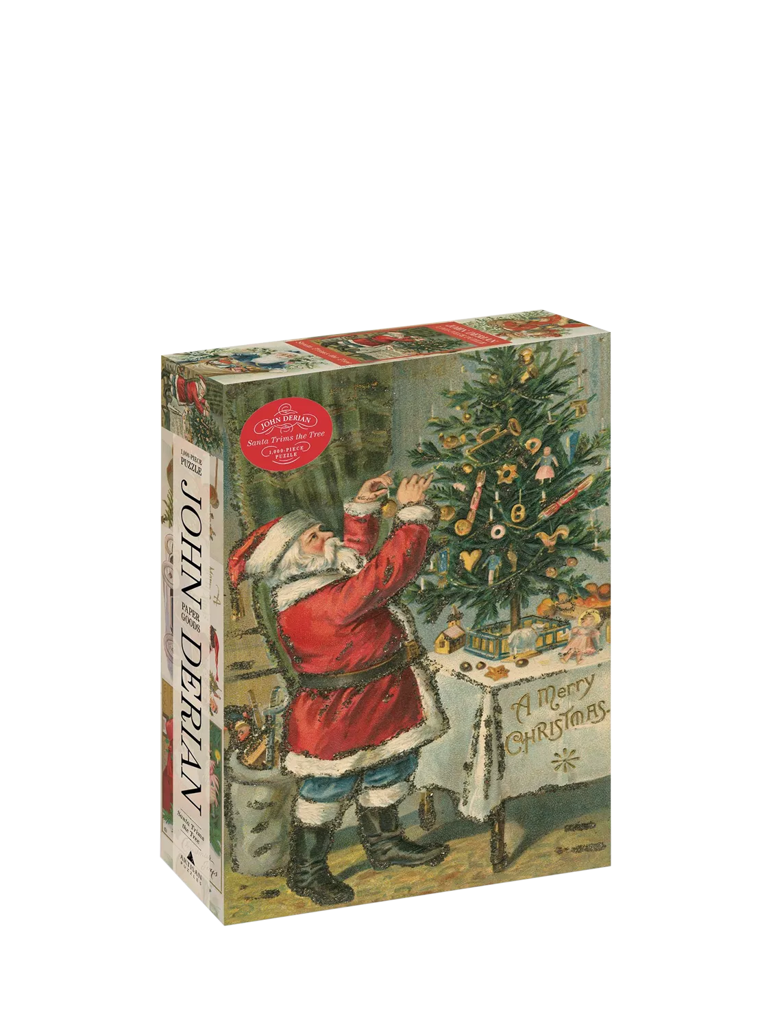 Laurence King John Derian Santa puzzle 1000 pieces (British brand)