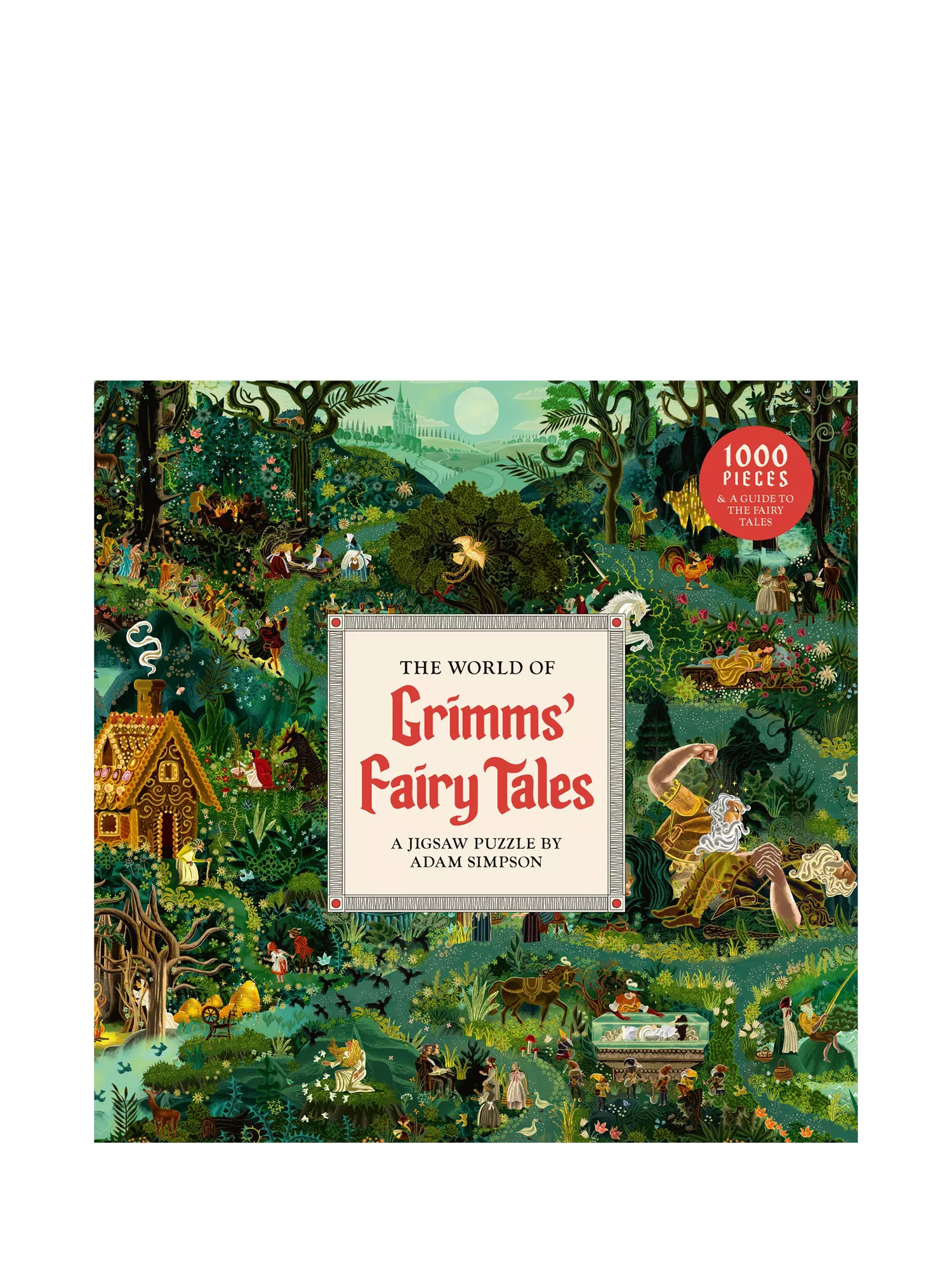 Laurence King Publishing Grimms fairy tales jigsaw 1000 pieces, UK version