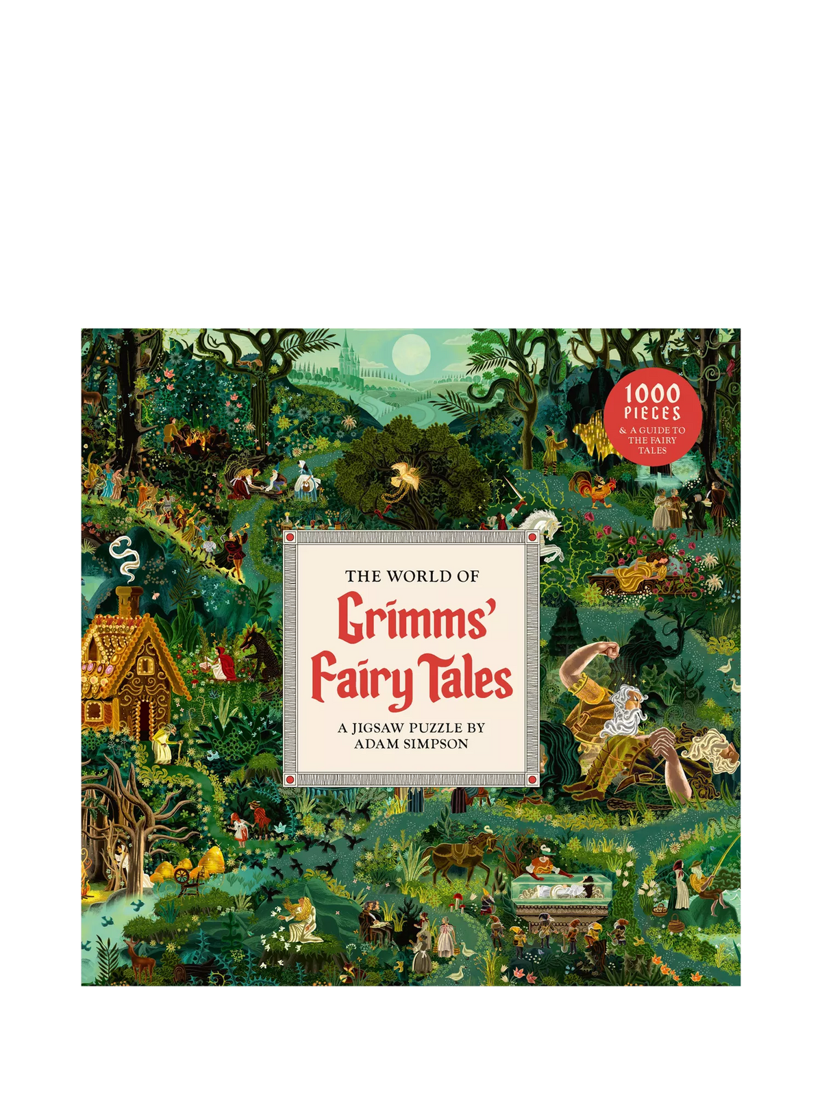 Laurence King Publishing Grimms fairy tales jigsaw 1000 pieces, UK version