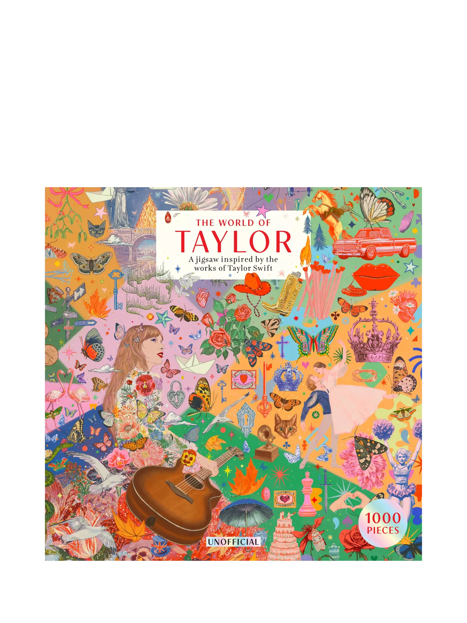 Laurence King Publishing Taylor Swift jigsaw puzzle 1000 pieces (British brand)