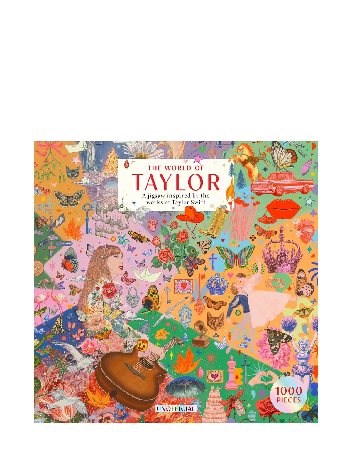 Laurence King Publishing Taylor Swift jigsaw puzzle 1000 pieces (British brand)