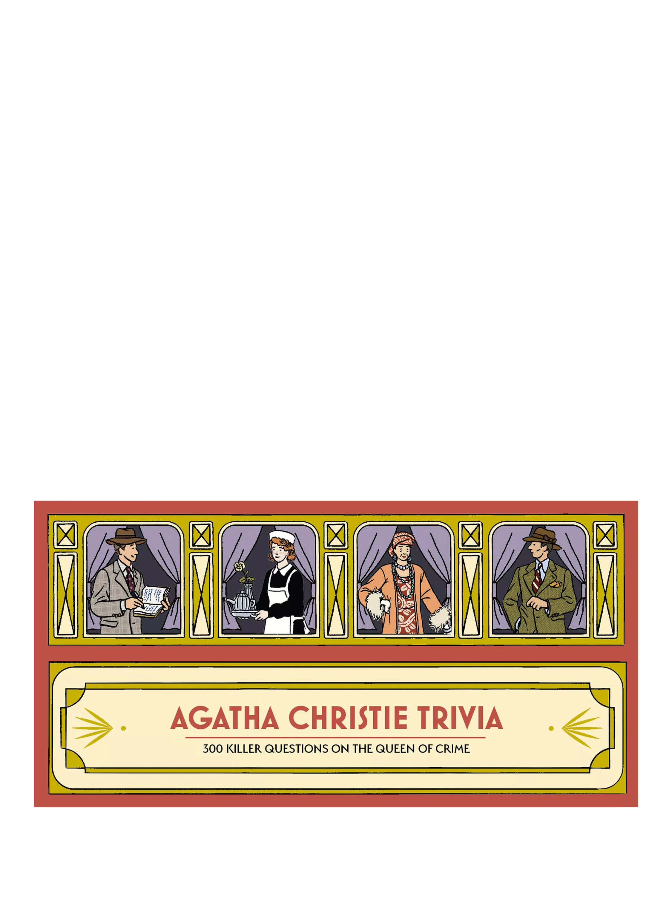 Laurence King Publishing Agatha Christie trivia deck - British product