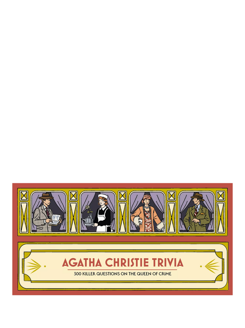 Laurence King Publishing Agatha Christie trivia deck - British product