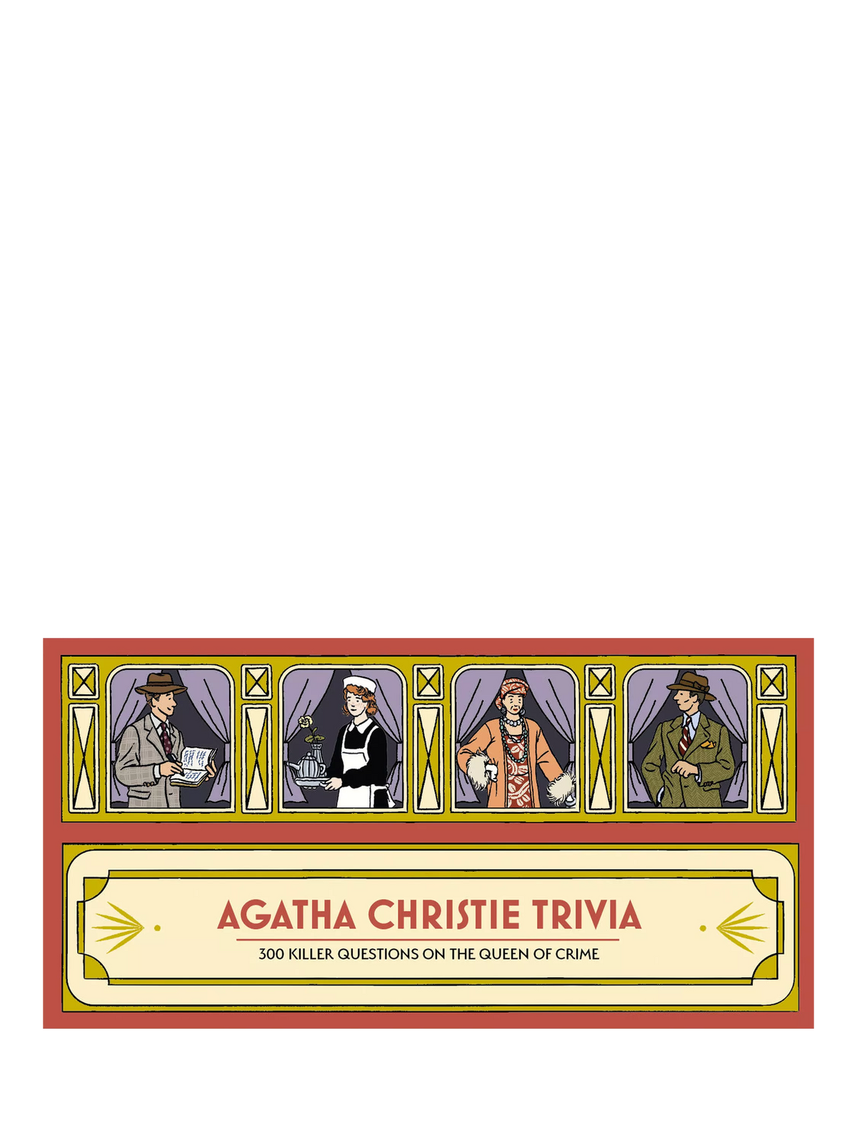 Laurence King Publishing Agatha Christie trivia deck - British product