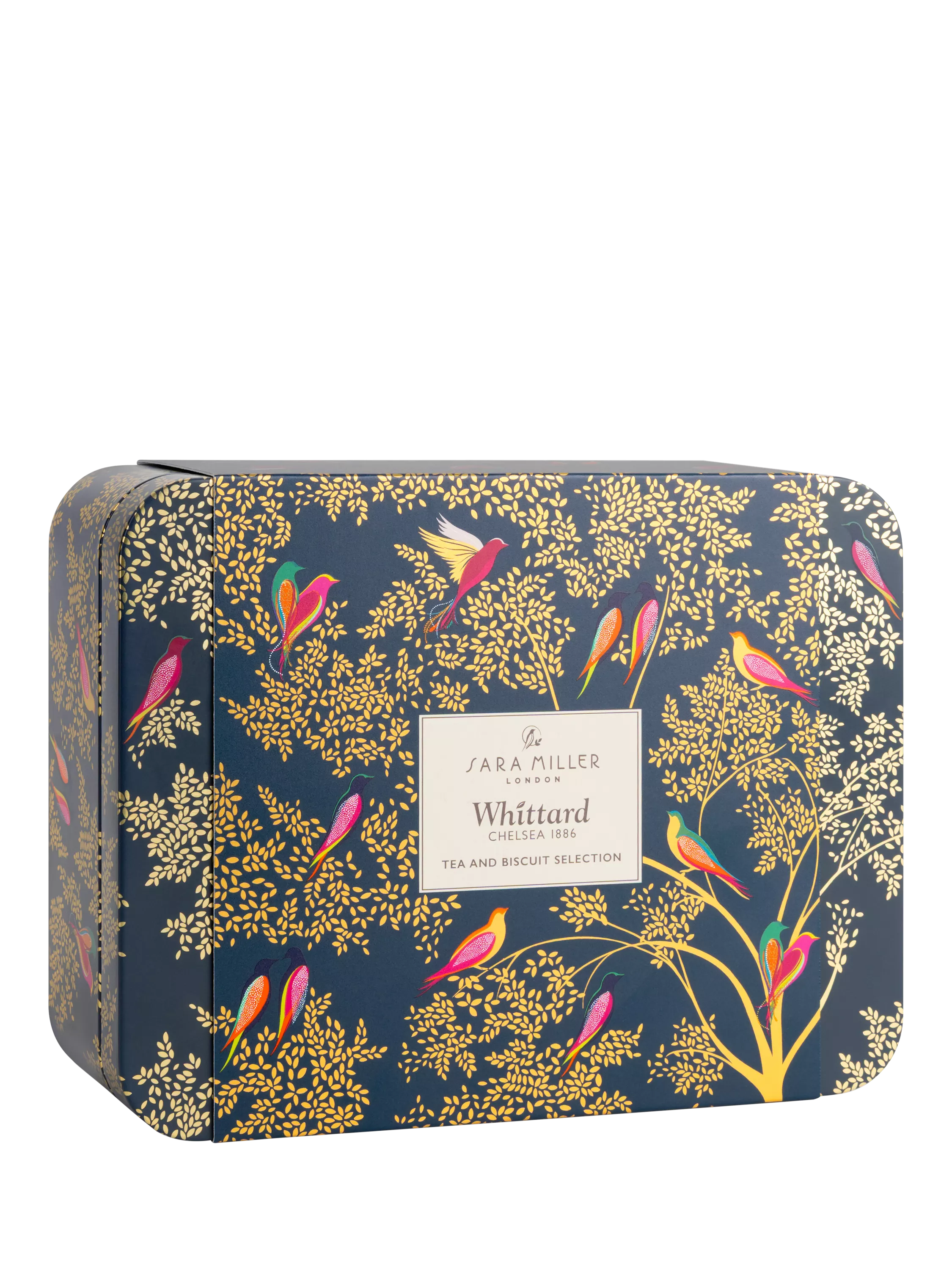 Sara Miller Chelsea Iconic Tea & Biscuits Gift Tin 400g, UK version