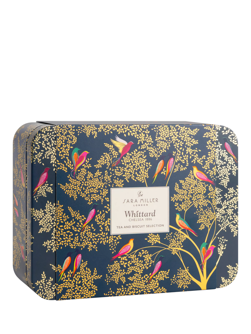 Sara Miller Chelsea Iconic Tea & Biscuits Gift Tin 400g, UK version