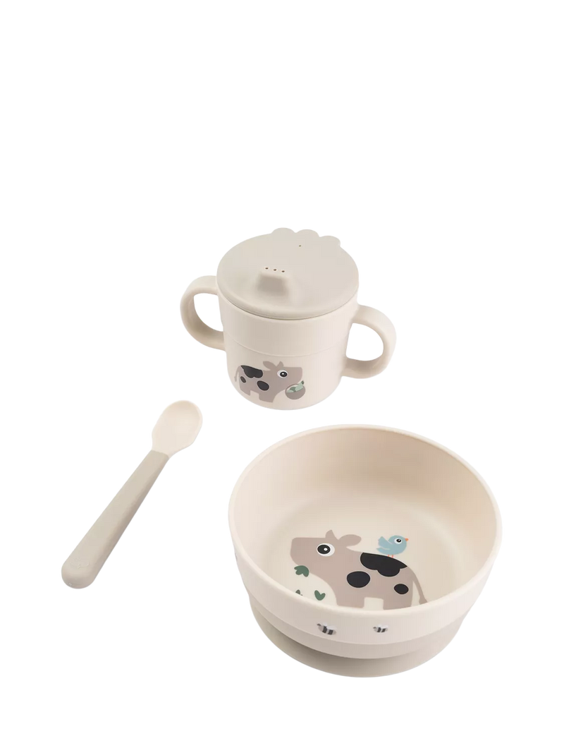 Done by Deer Tiny Farm Foodie First Meal Set - British product