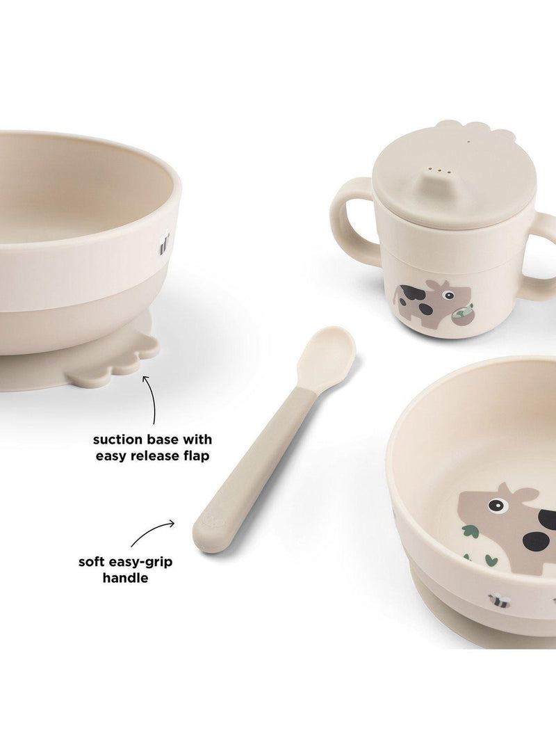 Done by Deer Tiny Farm Foodie First Meal Set - British product