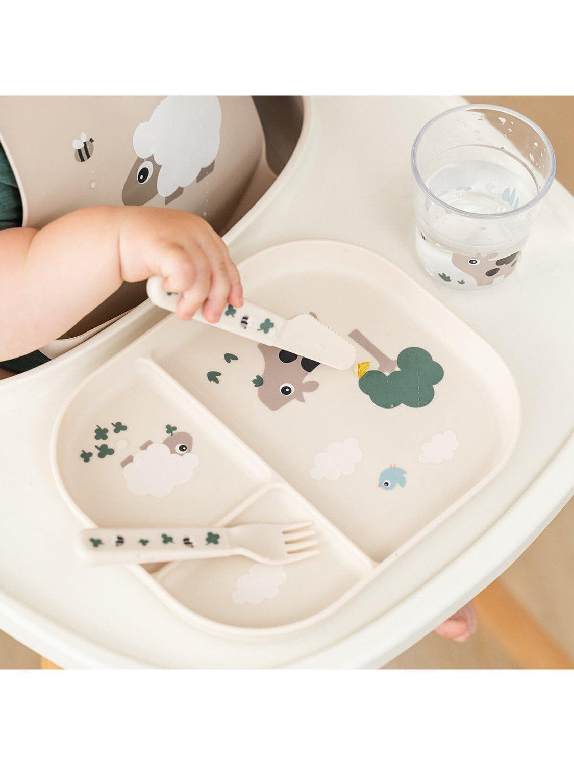 Done by Deer Tiny Farm cutlery set 3 piece - British product