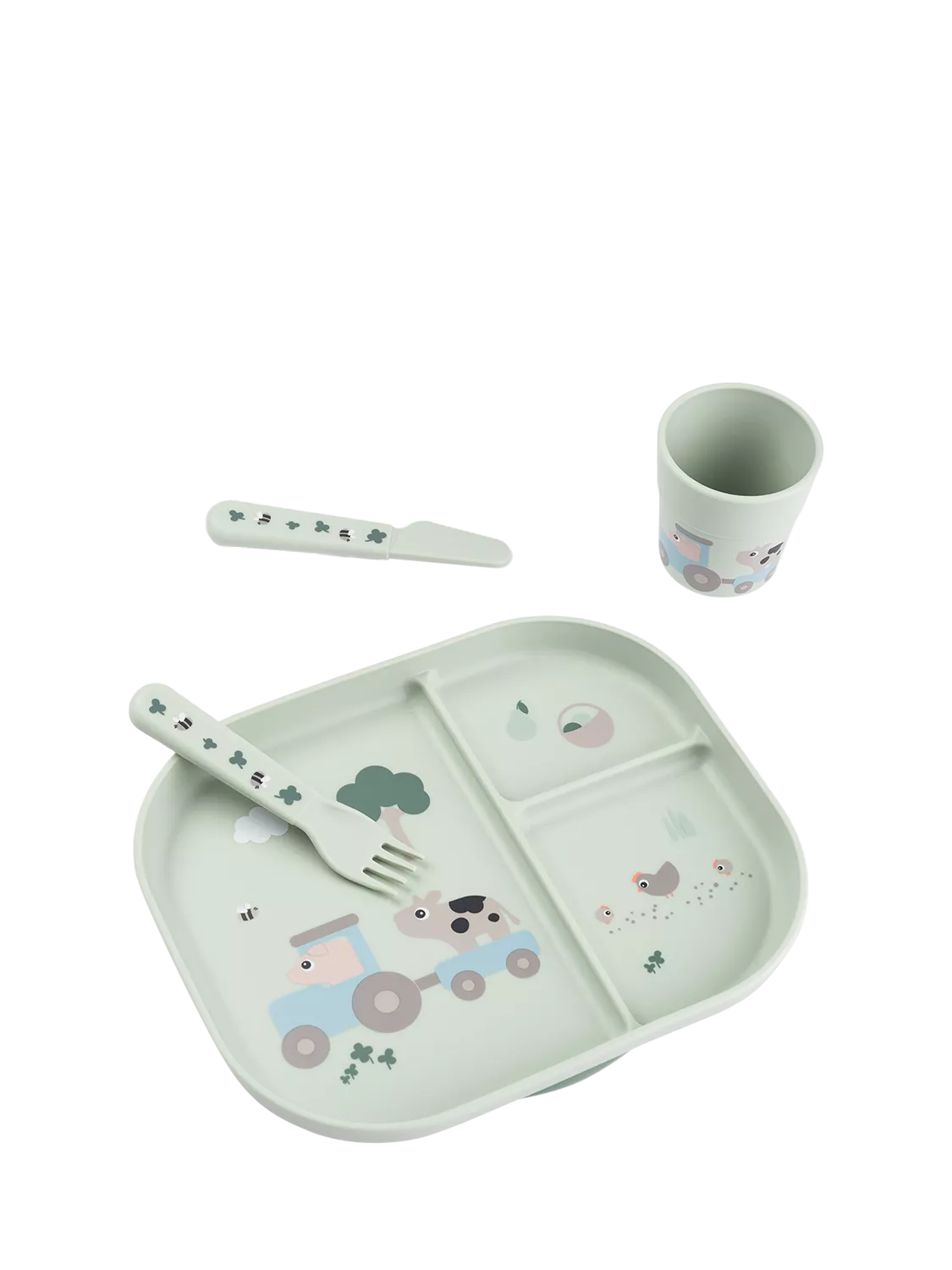 Done by Deer Tiny Farm Foodie dinner set - British product