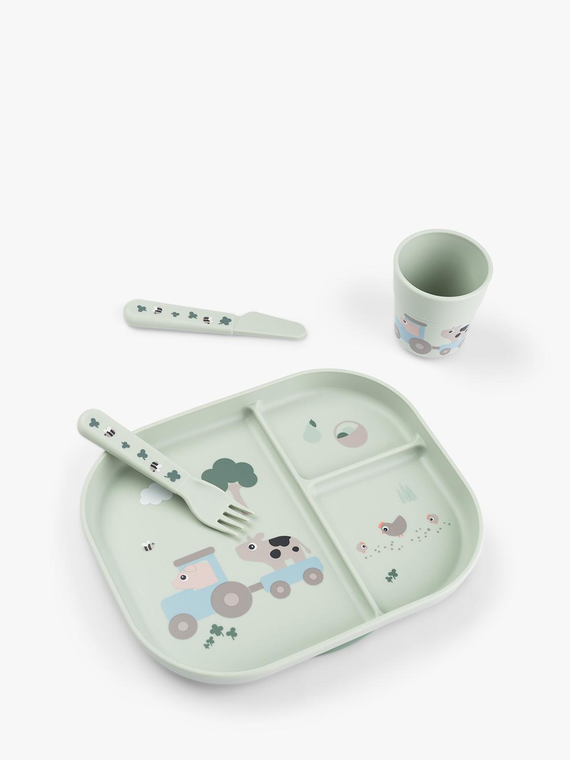 Done by Deer Tiny Farm Foodie dinner set - British product