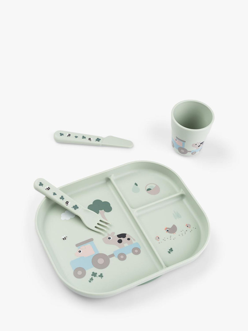 Done by Deer Tiny Farm Foodie dinner set - British product