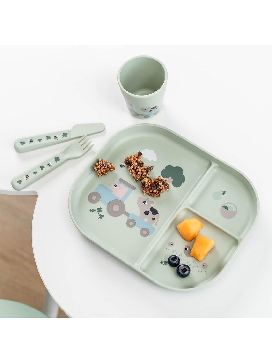 Done by Deer Tiny Farm Foodie dinner set - British product