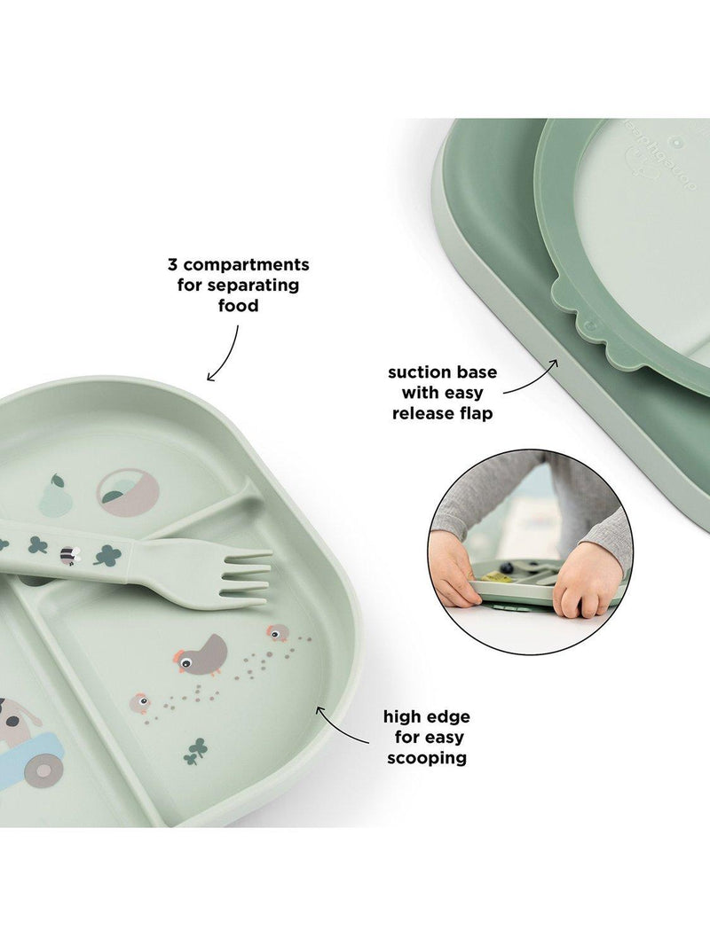 Done by Deer Tiny Farm Foodie dinner set - British product