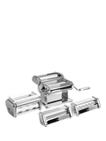 Marcato Atlas Plus pasta machine multi-pasta gift set silver - British product