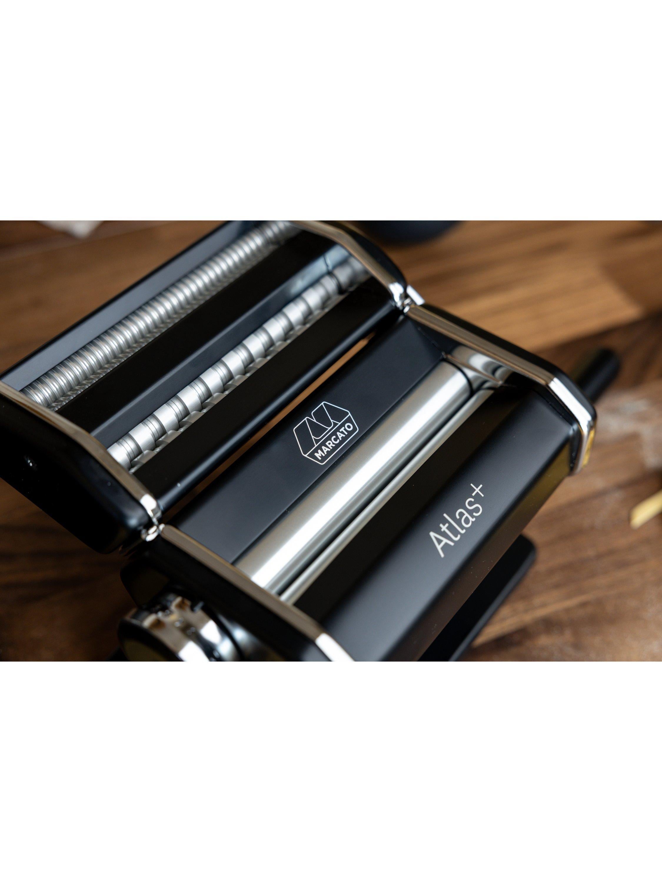 Marcato Atlas Plus pasta machine black, imported from the UK