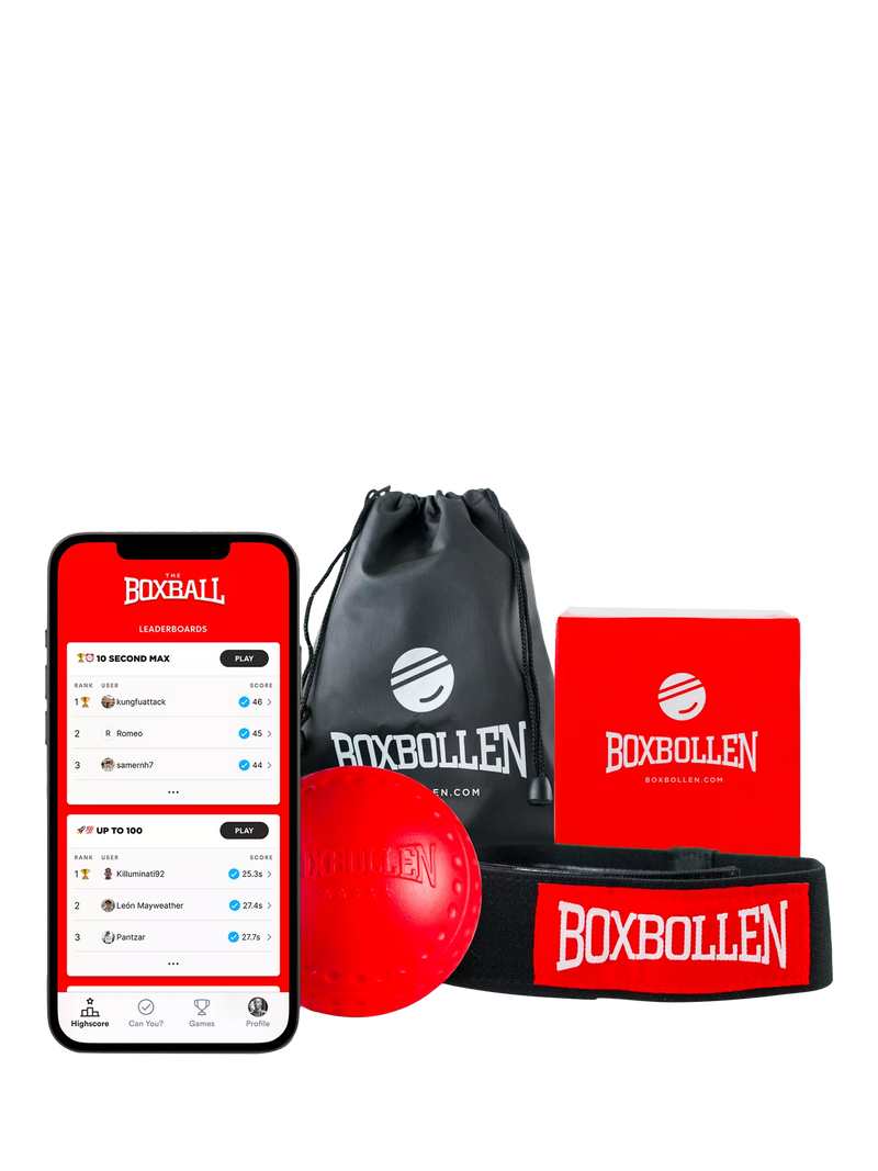 Boxbollen smart boxing ball red, imported from the UK