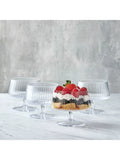 Anton Studio Designs Empire glass trifle bowls set of 4 (British brand)