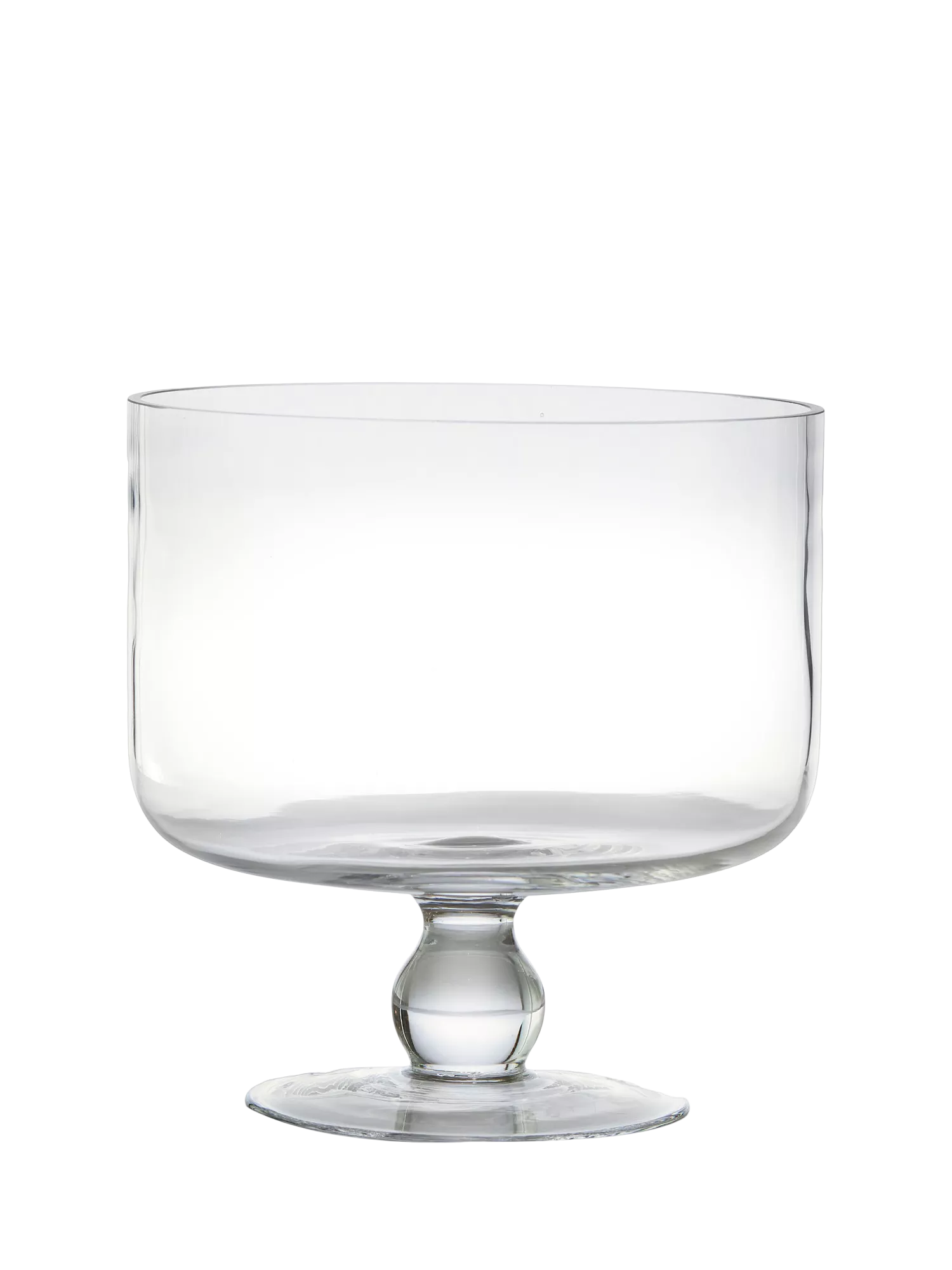Artland glass trifle bowl 19.5cm clear (British brand)