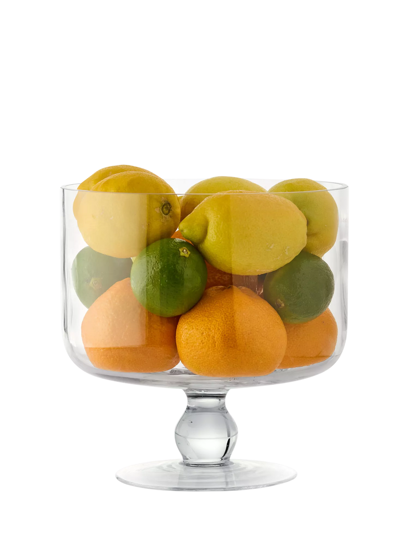 Artland glass trifle bowl 19.5cm clear (British brand)