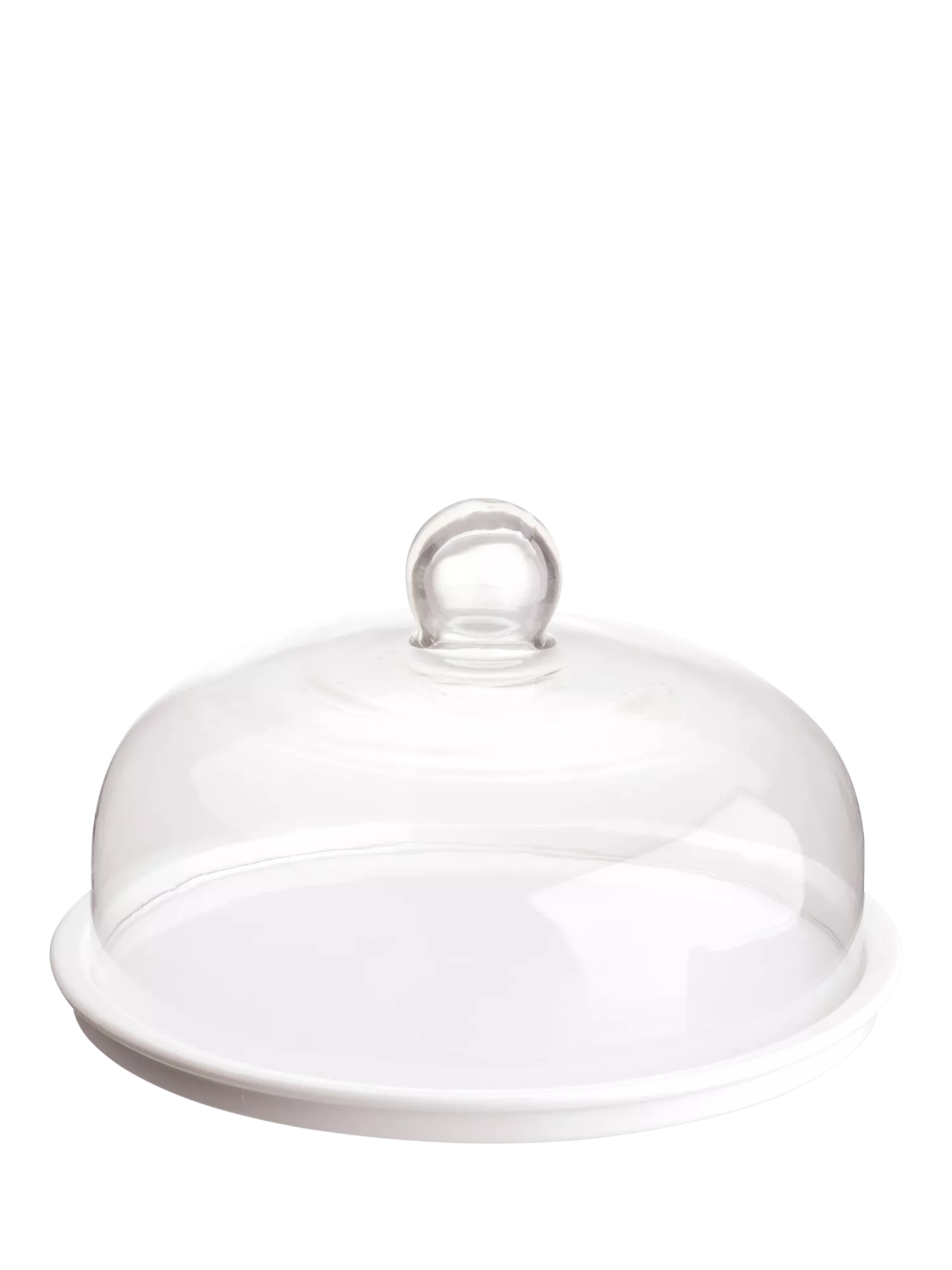BIA cake plate with glass dome 28.5cm, UK version