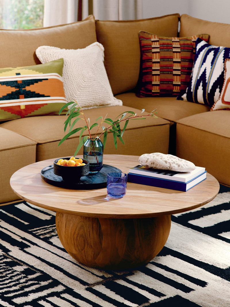 John Lewis Orb acacia wood coffee table natural finish - British product