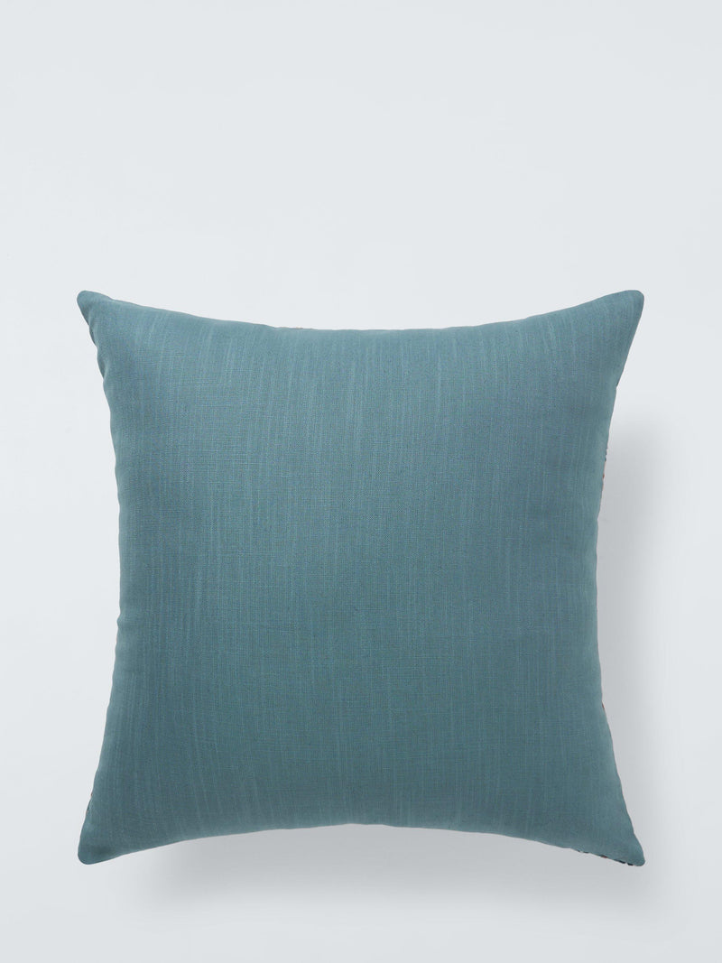 John Lewis Aiyana Trellis blue scatter cushion 50x50cm, imported from the UK
