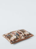 John Lewis abstract embroidered cushion, multi colour, UK version
