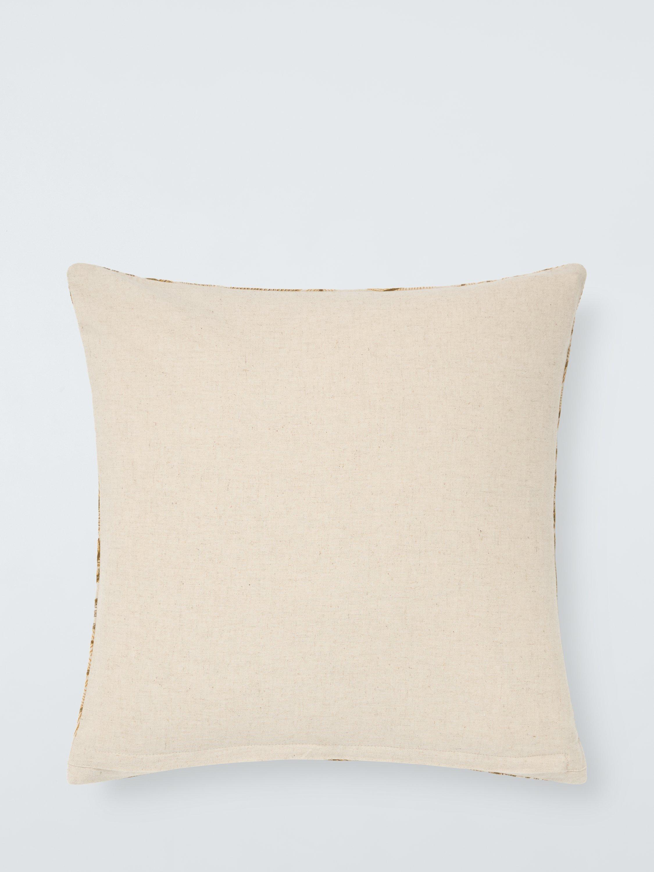 John Lewis ochre palm cushion 45x45cm (British brand)