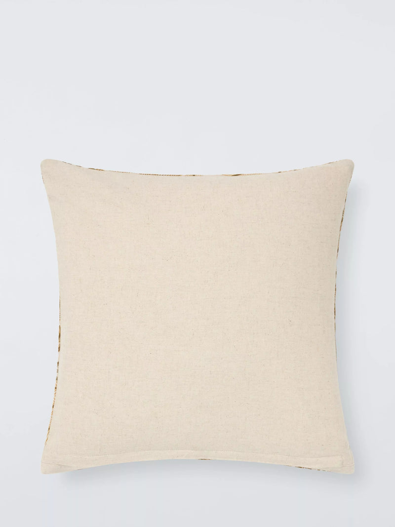 John Lewis ochre palm cushion 45x45cm (British brand)