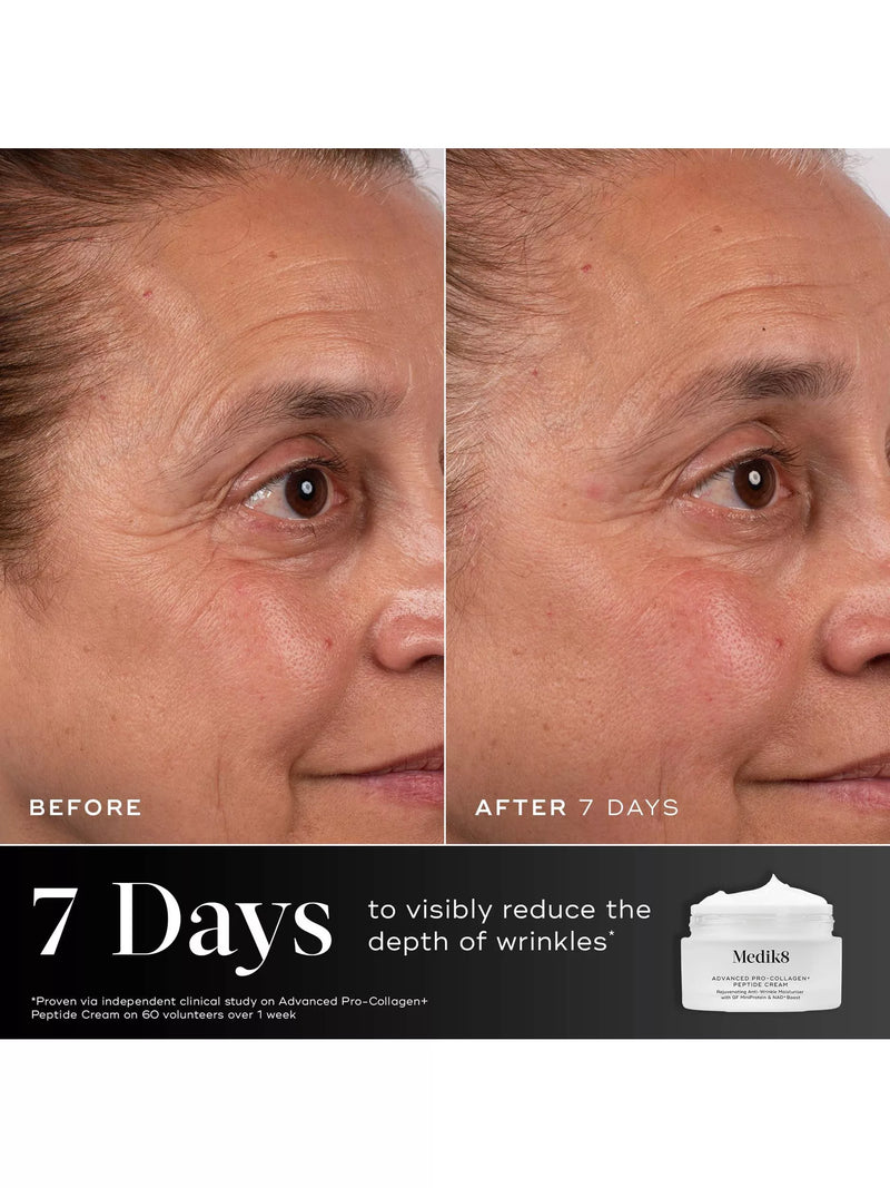 Medik8 Pro-Collagen Peptide Cream 50ml, imported from the UK