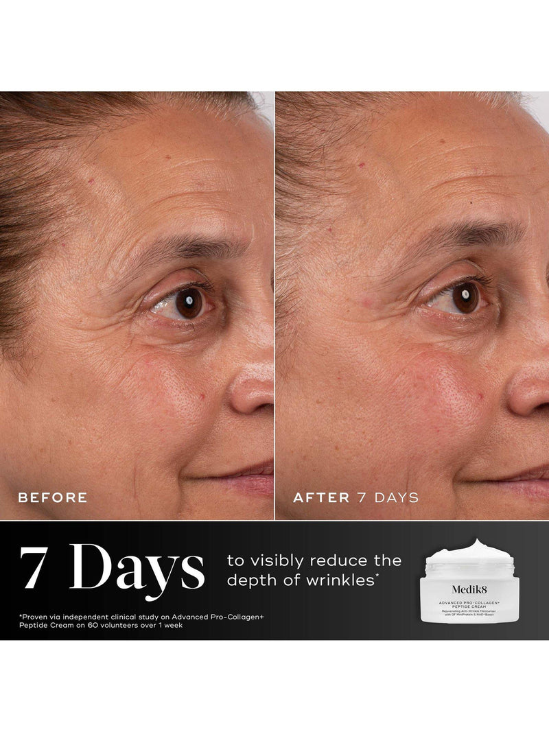 Medik8 Pro-Collagen Peptide Cream 50ml, imported from the UK