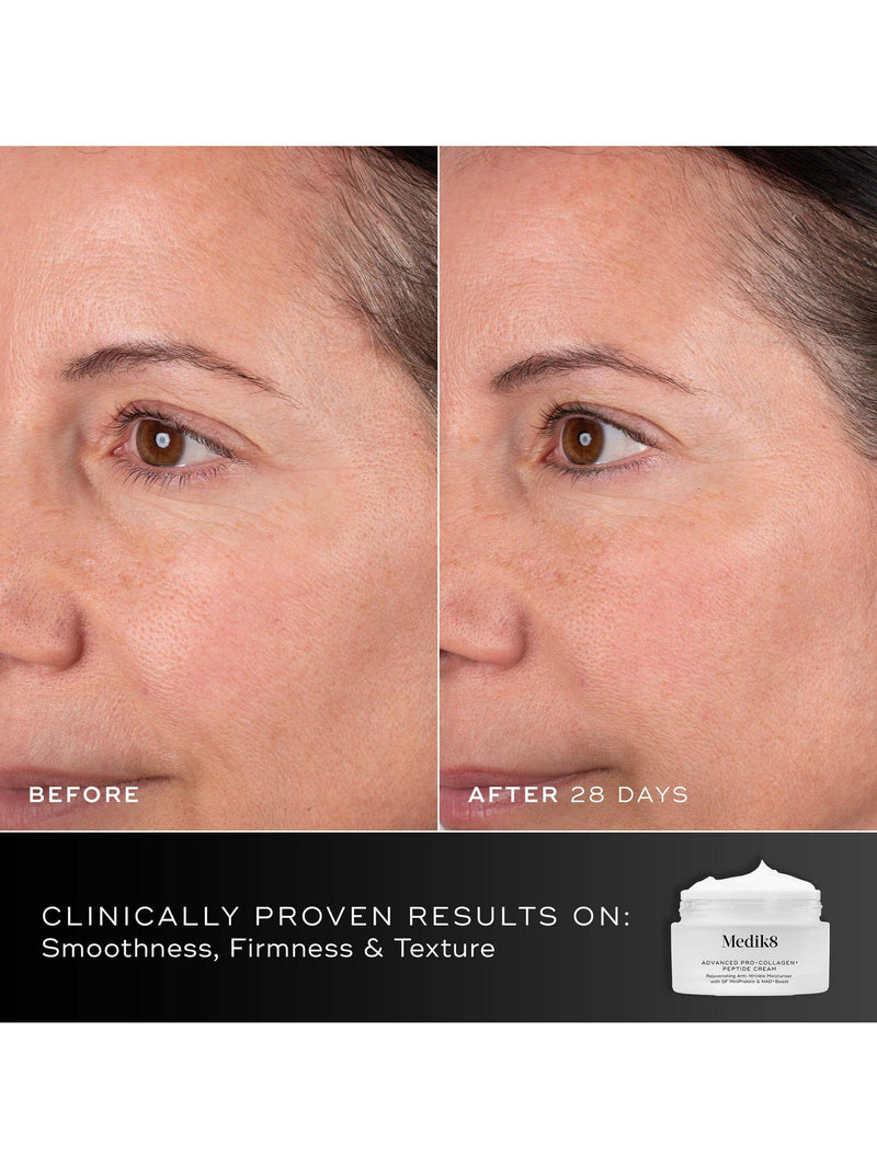 Medik8 Pro-Collagen Peptide Cream 50ml, imported from the UK