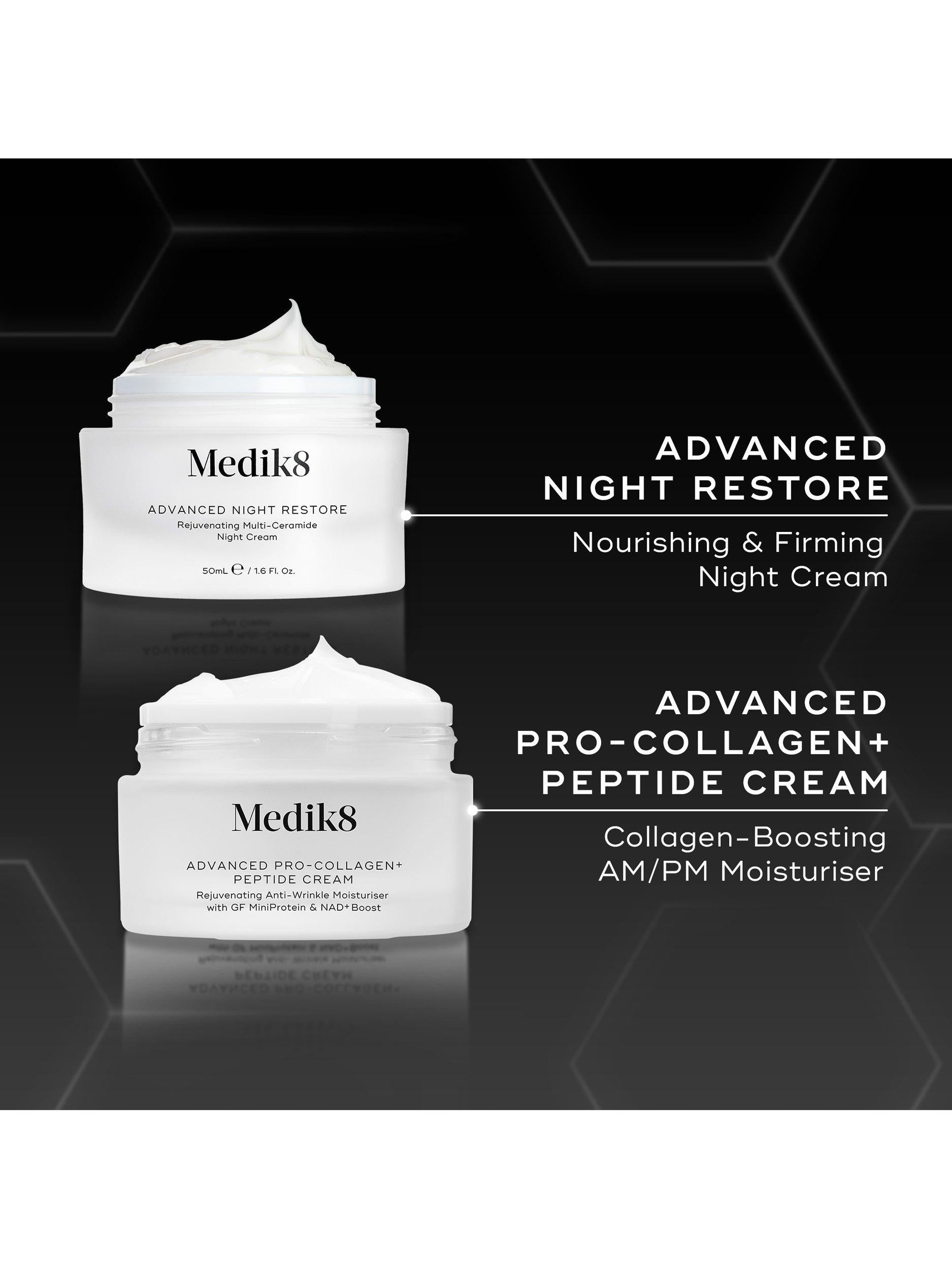Medik8 Pro-Collagen Peptide Cream 50ml, imported from the UK