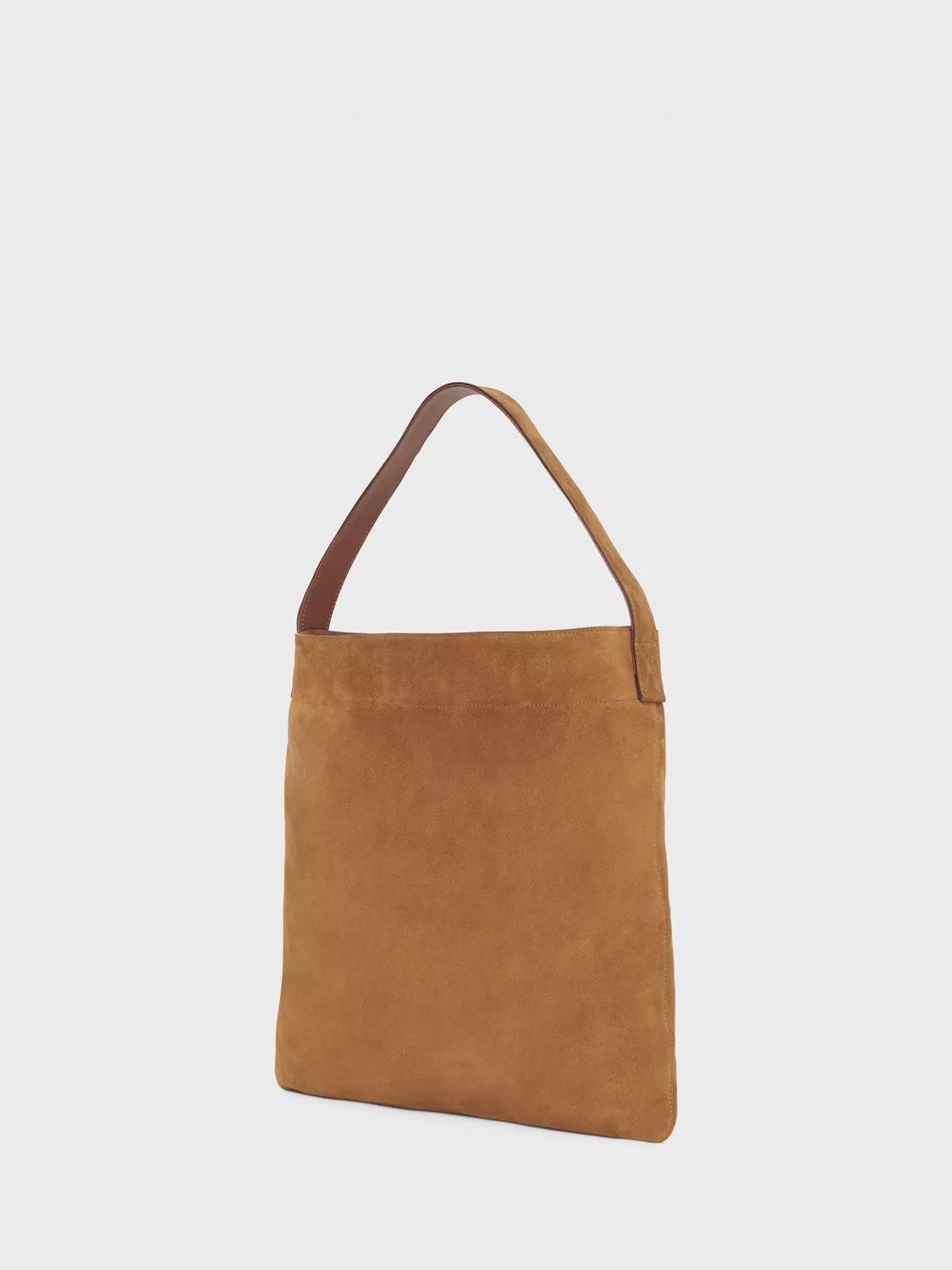 Gerard Darel suede grab bag in wheat, UK version