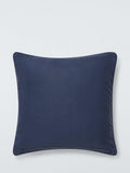 John Lewis water splash cushion navy 50x50cm (British brand)