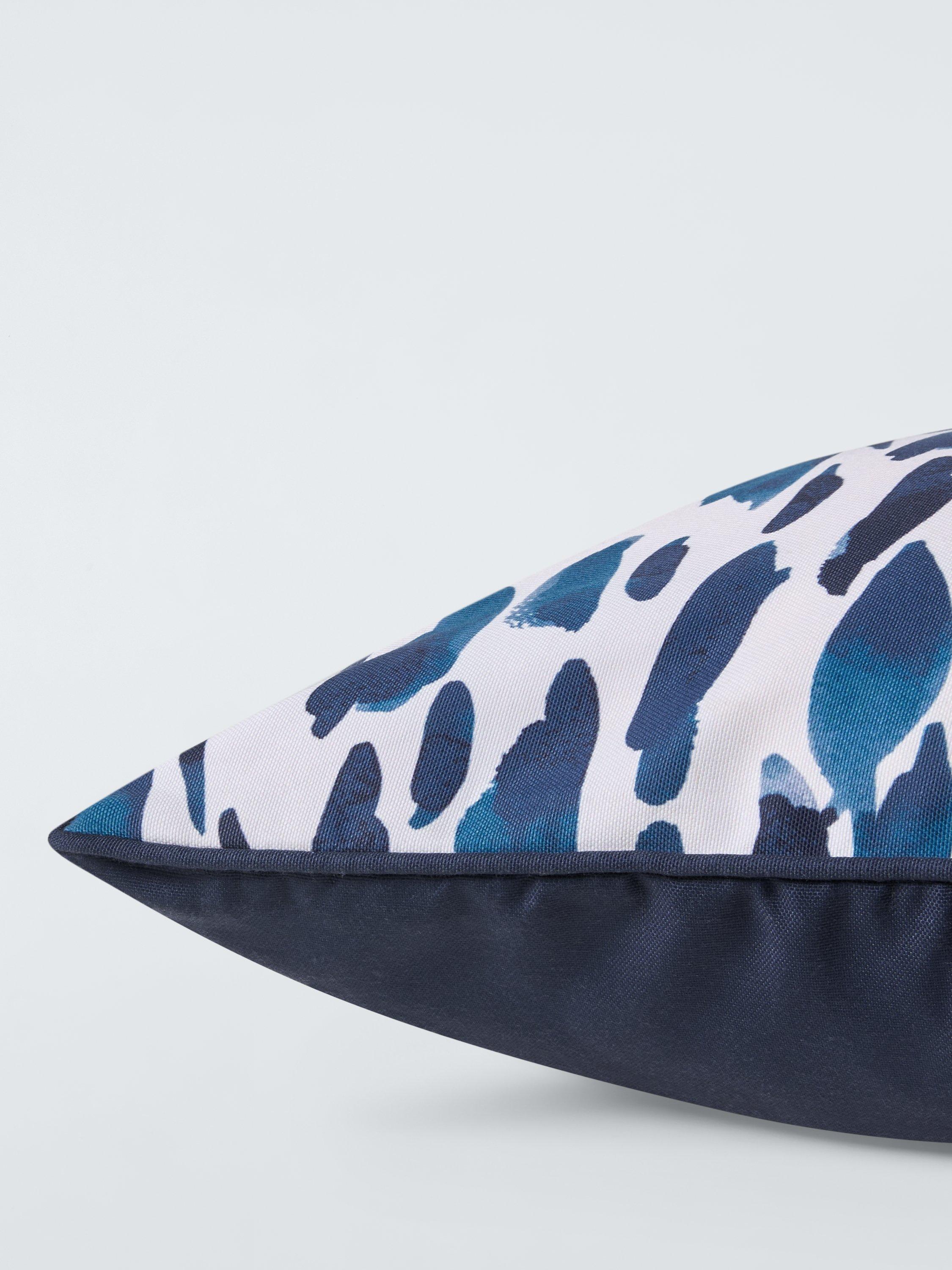 John Lewis water splash cushion navy 50x50cm (British brand)
